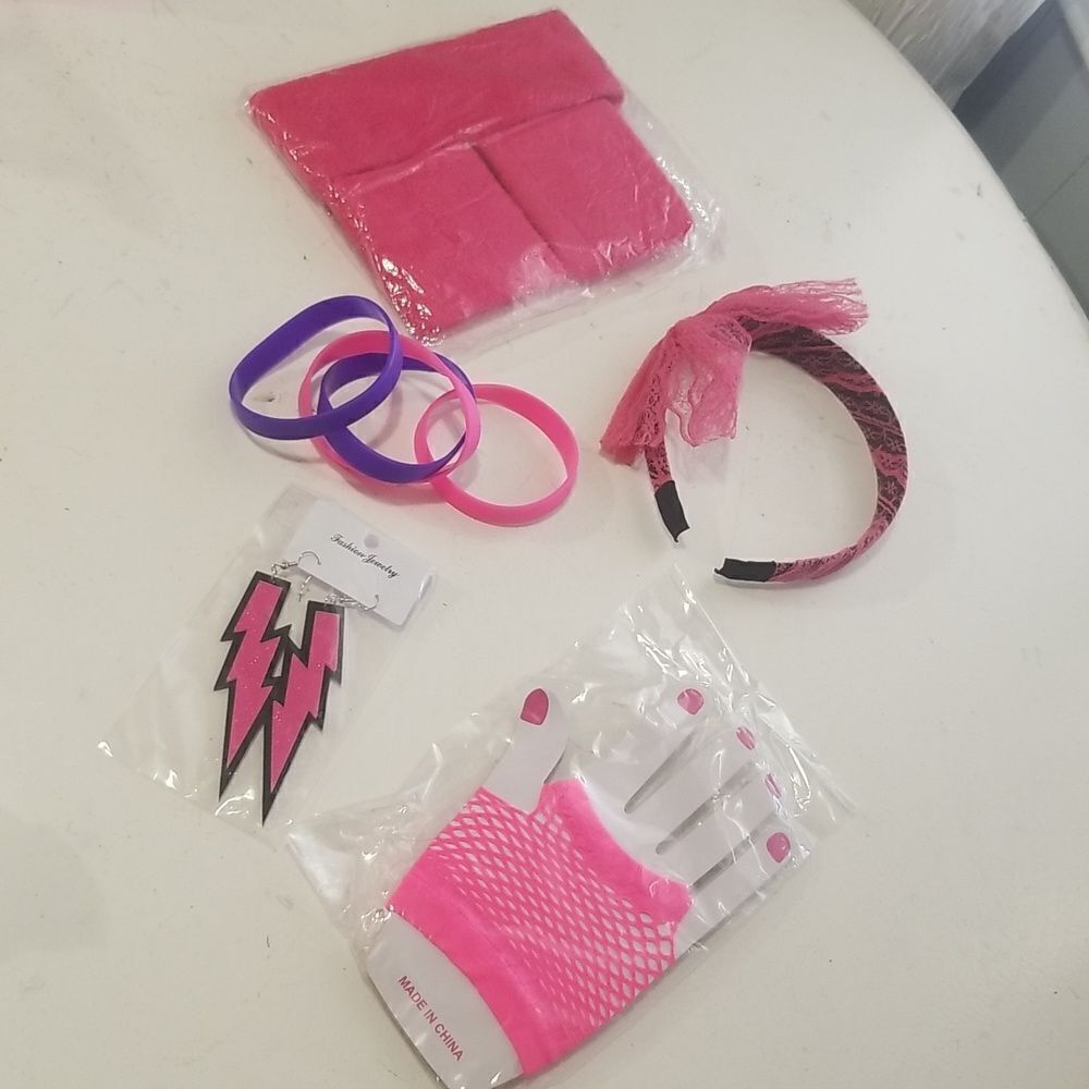 80s neon costume accessories new